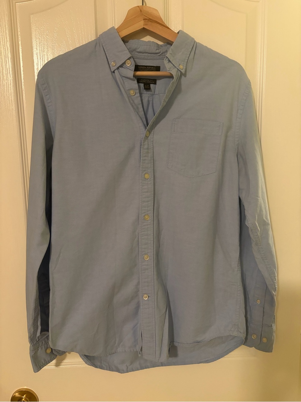 Banana Republic Light Blue Button-Down Shirt